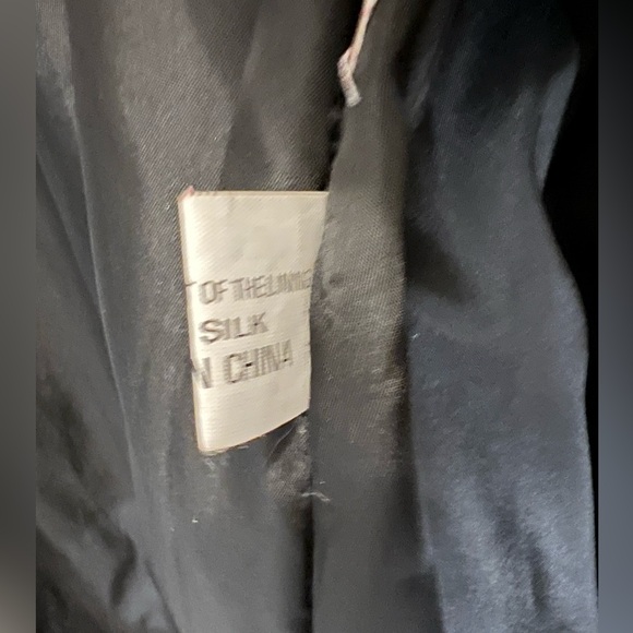 Vintage Mahogany Mink Fully Let Out Bomber Jacket Size 12-14 L XL Silk Lining - Picture 7 of 17